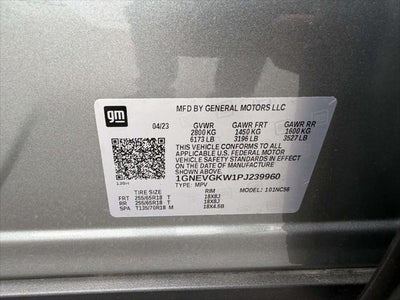 2023 Chevrolet Traverse LT Cloth