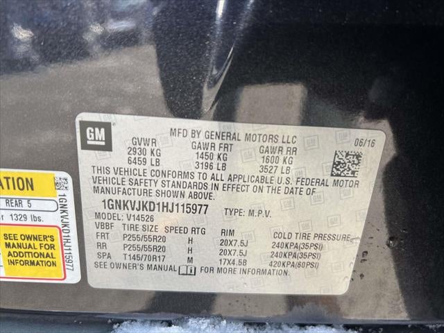 2017 Chevrolet Traverse Premier