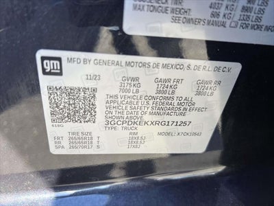 2024 Chevrolet Silverado 1500 LT (2FL)