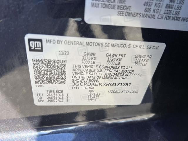 2024 Chevrolet Silverado 1500 LT (2FL)