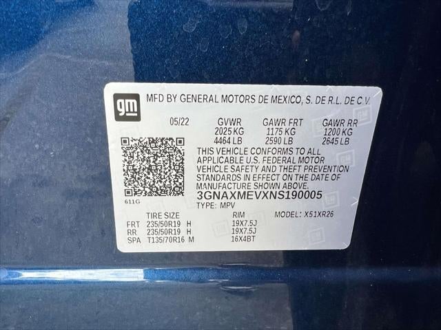 2022 Chevrolet Equinox RS