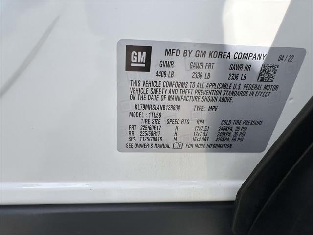 2022 Chevrolet Trailblazer LT